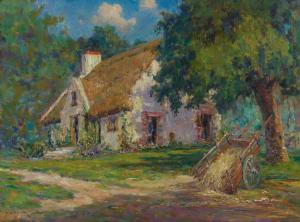 STUBER Dedrick Brandes 1878-1954,The Old Thatched Bungalow,Bonhams GB 2023-08-02