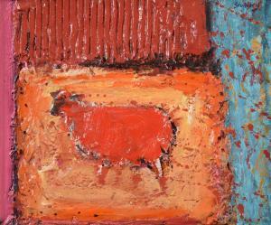 STUBLEY Trevor 1932-2010,Red Lamb,Tennant's GB 2023-03-04