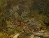 STUCKELBERG Ernst 1831-1903,Forest stream,1871,Galerie Koller CH 2016-12-02