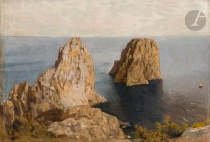 STUCKELBERG Ernst 1831-1903,Les Faraglioni di Capri,Ader FR 2024-02-16