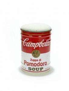 STUDIO SIMON GAVINA,A printed metal sheet stool "Campbell's Zuppa di Pomodoro",Nagel DE 2010-04-14