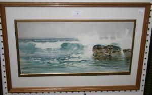 STURGE F William 1860-1895,Coastal View,Tooveys Auction GB 2013-02-19