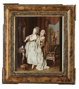 STURM L,A lady at her toilet,19th century,Rosebery's GB 2020-03-26