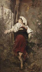 STURM SKRLA Egge (Eugen) 1894-1943,A young woman and a crucifix,1899,Christie's GB 2011-12-13