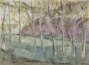 STURROCK DEIRDRE,Landscape with trees,Capes Dunn GB 2018-04-17