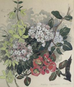 STURROCK Mary Newbery 1892-1985,STILL LIFE OF SPRING FLOWERS,Great Western GB 2022-09-09