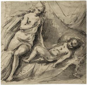 STUTE Hans 1610-1625,Venus und Amor,Galerie Bassenge DE 2009-11-26