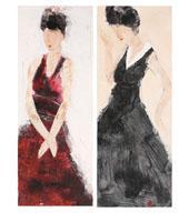 SUARTIKA Kadek,Ladies In Red and Black Dress,2012,Sidharta ID 2012-10-13