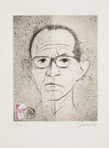 SUBIRACHS Josep Maria 1927-2014,Salvador Espriu III,1986,Duran Subastas ES 2024-02-21