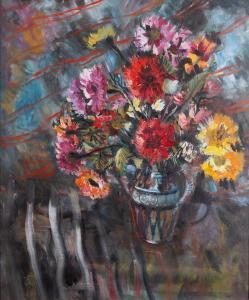 SUDDABY Rowland 1912-1972,Flowers in a Vase,Bearnes Hampton & Littlewood GB 2024-02-13