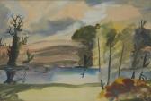 SUDDABY Rowland 1912-1972,Landscape with lake,Rosebery's GB 2023-06-06