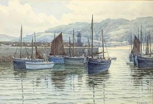 SUDDARDS Frank 1864-1938,St Ives Harbour,David Lay GB 2021-05-13