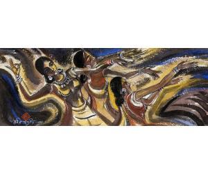 SUDHIR RANJAN Khastgir 1907-1974,Dancers,Keys GB 2016-03-15