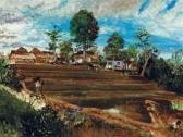 SUDJOJONO Sindutomo,Pemandangan Sawah di Tjipayung (Rice Fields in Tji,1968,Christie's 2010-11-29
