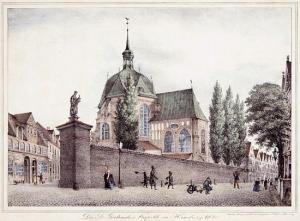 SUHR Peter 1788-1857,Die St. Gertruden Kapelle in Hamburg 1830,1830,Eva Aldag DE 2006-09-02