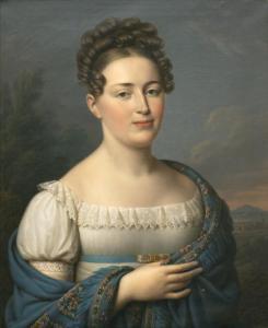 SUHRLANDT Rudolf 1781-1862,Retrato de Catharina Engel Caesar (Retberg) (1794 ,1799,Alcala 2023-12-21