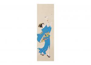 SUIZAN Miki 1887-1957,FIREFLY HUNTING,Ise Art JP 2023-09-23
