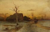 SUKHODOLSKY PETR 1835-1903,Winter Landscape,1891,MacDougall's GB 2017-06-07