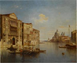 SUKKERT Adolf 1830-1870,A View of the Grand Canal, Venice,Sotheby's GB 2022-01-29