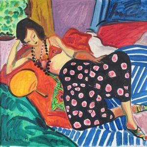 SULLIVAN John 1940,Odalisque,1987,Woolley & Wallis GB 2010-06-16