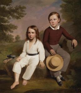 SULLIVAN LINCOLN James,A portrait of Amasa M. Eaton and Charles F. Eaton,1852,Bonhams 2014-09-23