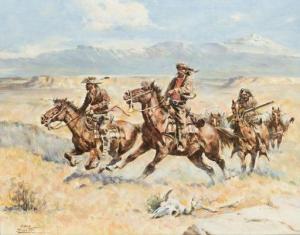 SULTAN Charles 1913-1984,Return of the Trapper,John Moran Auctioneers US 2020-03-15