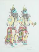 SUMATZ KUKU,DANCERS IN NATIVE COSTUMES,1982,Sloans & Kenyon US 2013-02-16