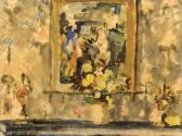 SUMNER Maud Eyston Frances 1902-1985,Interior Scene,5th Avenue Auctioneers ZA 2016-06-05
