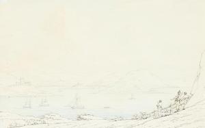 SUNDERLAND Thomas 1744-1828,View of Falmouth Harbour,Woolley & Wallis GB 2023-03-08