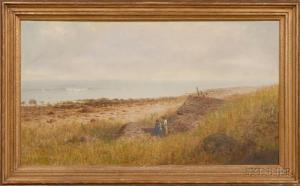 SUNTER Harry J 1800-1900,Block Island Beach.,1884,Skinner US 2008-06-08