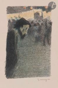 SUNYER Joaquin 1875-1956,Suite de Huit lithographies en couleurs de Sunyer ,1897,Ader FR 2022-11-25