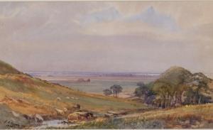 SUPPLE J.F 1800-1800,extensive landscape,1870,Burstow and Hewett GB 2024-02-29