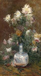 SURÉDA André 1872-1930,Stilleben mit Chrysanthemen,DAWO Auktionen DE 2016-02-24