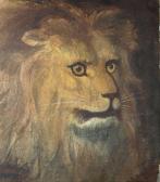SURAND Gustave 1860-1937,Tête de lion,Rossini FR 2011-04-19