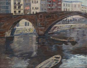 SURREY P,Kanalbrücke in Venedig,Hargesheimer Kunstauktionen DE 2014-03-14
