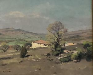 SURTEL Paul 1893-1985,Paysage des Alpes de Haute,1944,Chayette et Cheval FR 2024-02-23