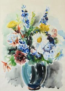 SUSAT Alberto 1898-1977,A VASE OF FLOWERS,1958,Mellors & Kirk GB 2016-06-15