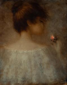 SUSSI Alfred 1931-2013,Girl with Rose,Hindman US 2022-03-21