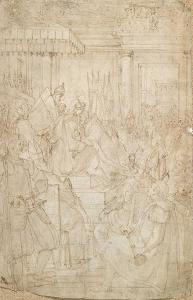 SUSTRIS FEDERICO 1540-1590,La coronación del emperador Carlos V en Bolonia,Subastas Segre 2007-12-18