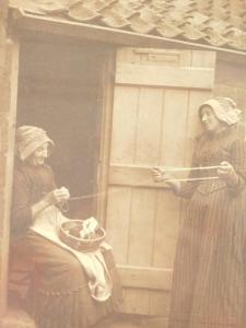 SUTCLIFFE Frank Meadow 1853-1941,Two women winding wool,Golding Young & Co. GB 2022-12-21