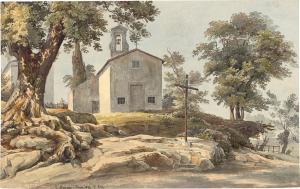 SUTER Jakob 1805-1874,Chapel in Ariccia,1836,Villa Grisebach DE 2022-06-01