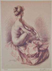 SUTHERLAND Alan 1931-2019,Female Nude Study,Shapes Auctioneers & Valuers GB 2010-07-03