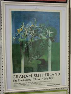 SUTHERLAND Graham,The Tate Gallery 19 May - 4 July 1982,20th century,Tooveys Auction 2018-05-16