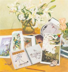 SUTHERLAND Jane 1900-1900,Flowers and Magazines,1998,Hindman US 2015-04-25