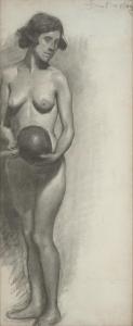 SUTHERLAND Jean Parker 1902-1978,Nude Study,Leonard Joel AU 2022-10-04