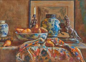 SUTTON Jnr. Harry 1897-1984,Still Life with Pears,1971,Grogan & Co. US 2020-11-15