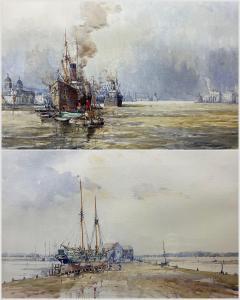 SUTTON John 1935,Victorian Shipping - Greenwich Reach c1900,Duggleby Stephenson (of York) 2024-01-05