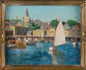 SUTTON Ruth Haviland 1898-1960,Sailing Day,Eldred's US 2023-07-28
