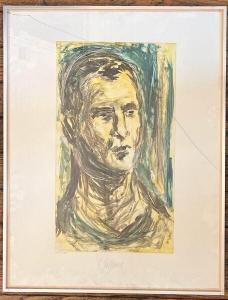 SUZZONI Romain 1950,Portrait d'homme,Morand FR 2024-01-11
