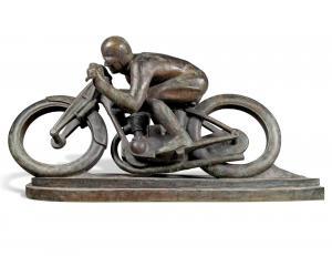 SVEC Otakar 1892-1955,Slunecní paprsek - Motocyklista (Sunbeam - Motorcy,Christie's GB 2021-03-24